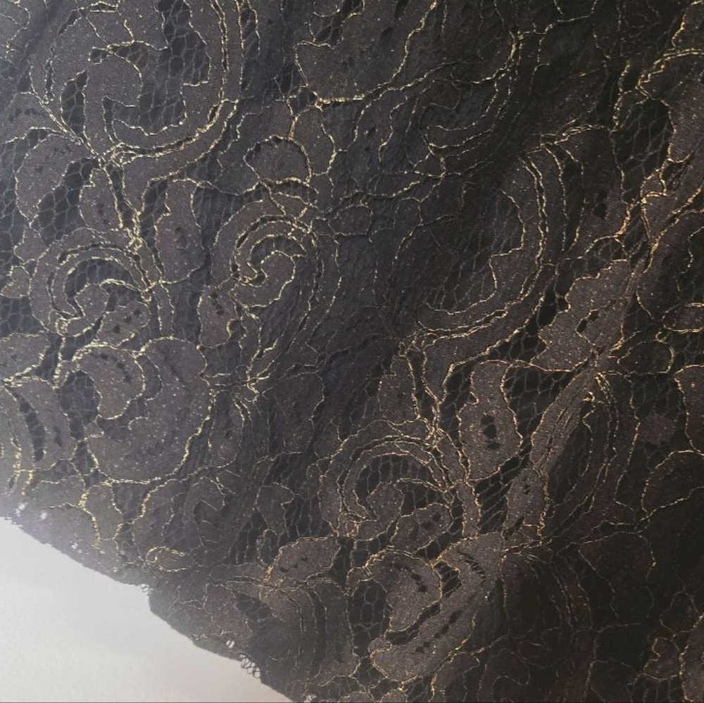 NWOT! Liz Claiborne Career Sleeveless Lace Overlay Top - Picture 3 of 6